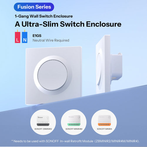 NéoCase E1GS Pro — Boîtier d'Interrupteur Ultra-Slim
